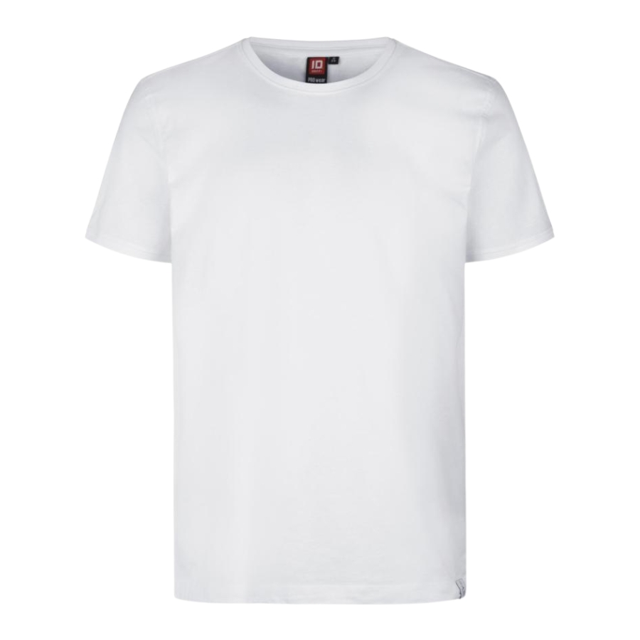 ID Pro wear CARE t-shirt hvid - mand - XS-6XL