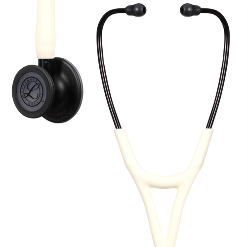 Littmann Cardiology IV stetoskop Off-white med sort klokke