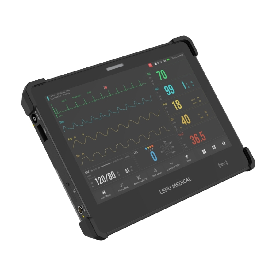 AIView VX Tablet vital signs monitor - til længere monitorering
