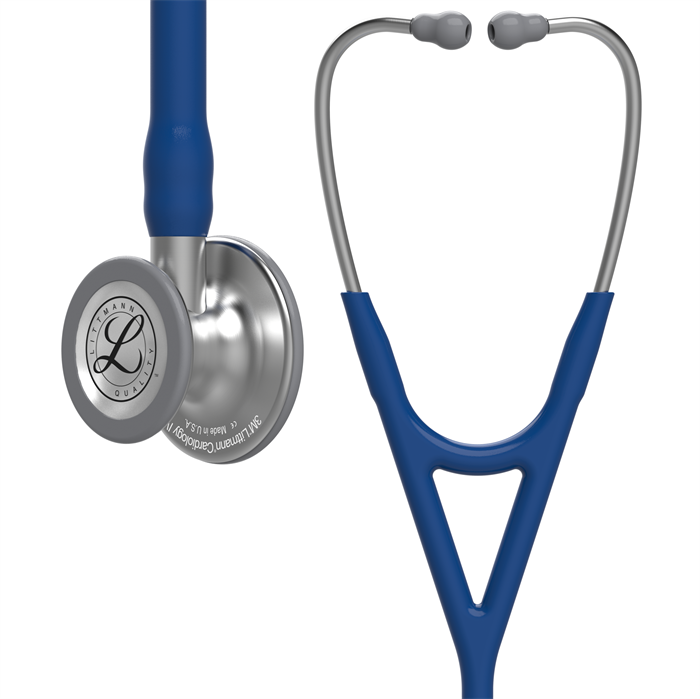 Littmann Cardiology IV stetoskop Marineblå med mat klokke og bøjler