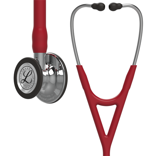 Littmann Cardiology IV stetoskop Bourgogne med spejlblank klokke