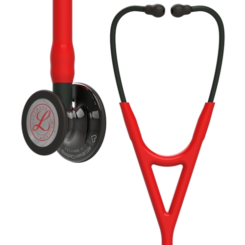 Littmann Cardiology IV stetoskop Rød med røgfarvet klokke klokke - Limited edition!