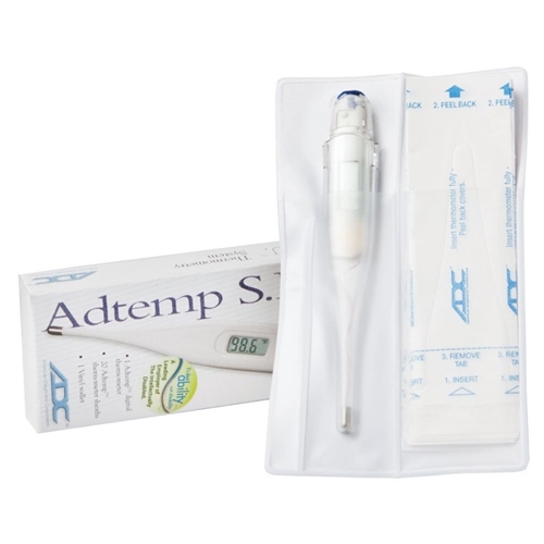 ADC digital én-patients termometer - Oral/rektal/armhule - 12 stk