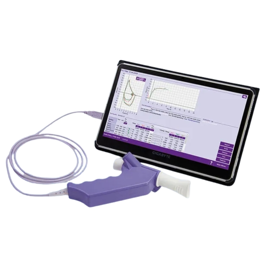 Easy on-PC spirometer
