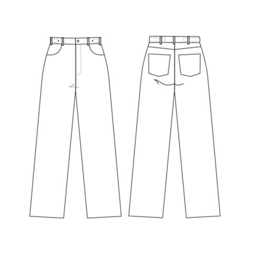 Tegning Kentaur unisex jeans