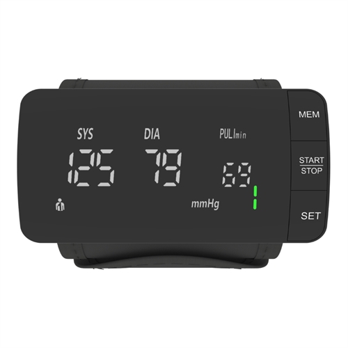 Seagull SMART Blodtryksapparat FDBP-A13 har et stort display der gør det nemt at aflæse resultatet.