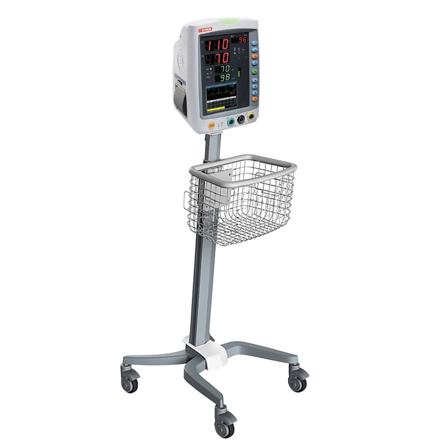 GIMA Vital Pro monitor i tårn med gulvstativ