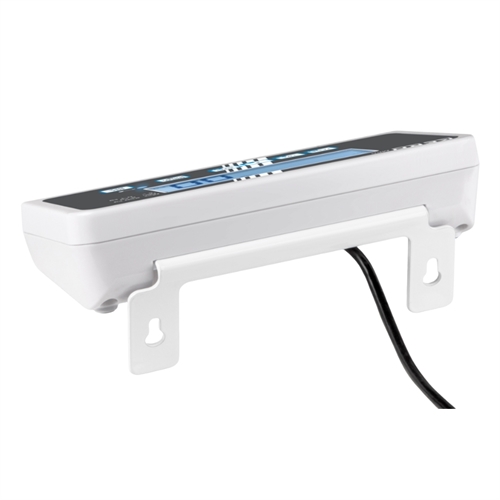 Displayenheden har standardiseret vægmontering, så den er nem at sætte op.