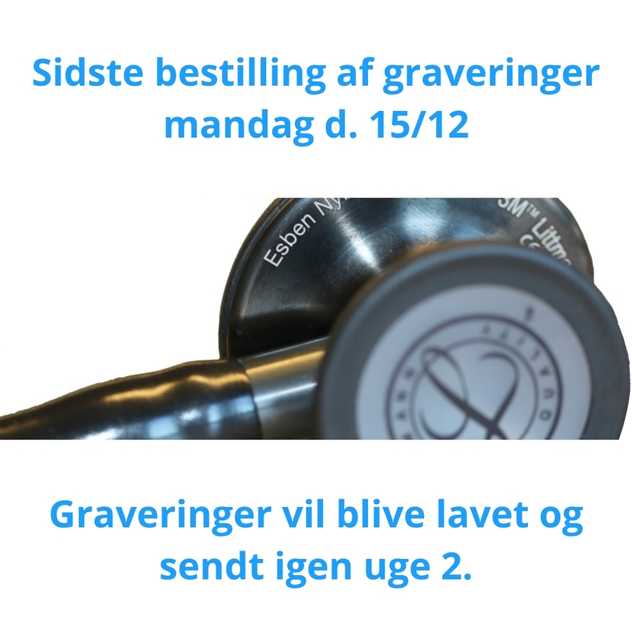 Lasergravering på stetoskop 