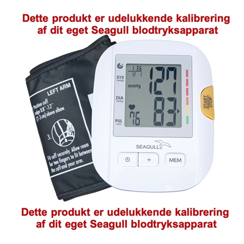 Kalibrering af dit eget Seagull blodtryksapparat