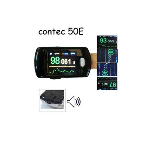 CMS-50E Fingertip Pulsoximeter med alam
